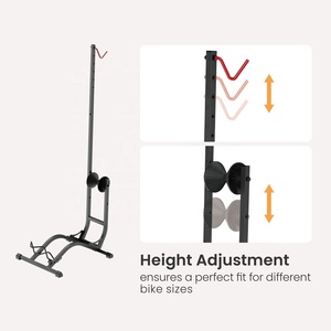 <span class=keywords><strong>Soporte</strong></span> para Bicicletas LBS03-01, Almacenamiento en Garaje, Vertical y Horizontal Ajustable, para Bicicletas de Interior y Eléctricas - Product Image 4