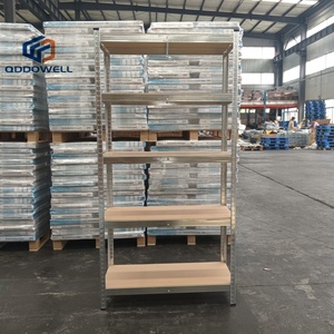 Estantería Metálica <span class=keywords><strong>Repisa</strong></span>, Estanterías Metálicas para Libros, Estanterías Metálicas para Tienda, Estantería para Dormitorio, Estantería para Mercado - Product Image 6