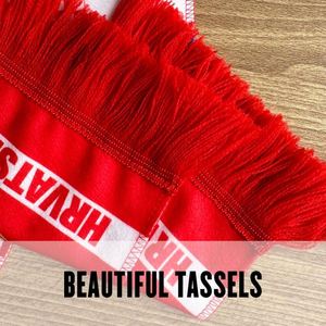 Bufandas de Spandex Personalizadas al por Mayor, Económicas, de Doble Cara, con Logotipo Publicitario, para Clubes de Fútbol y Selecciones Nacionales - Product Image 4