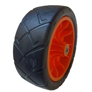 8 ''10'' 13 ''14''16'' Zoll Pu Foam Flat Free Schubkarre Rad und Reifen für Wagon Cart Rasenmäher Hand Truck - Product Image 6