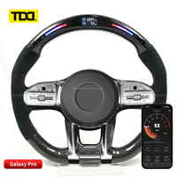 Volant en carbone TDD LED pour Benz W213 W204 S500 S320 S300 E200 E300 E320 E350 E43 E63 E53 E500 Amg Volant LED