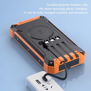 Power Bank Solare con Ricarica Wireless Magnetica, Batteria Esterna Portatile per Xiaomi iPhone - Product Image 2