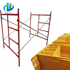 euro alu x v h frame european type scaffolding side guardrail h-frame triangle bracket girder beam cross brace truss ledger