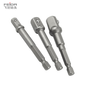 Feida tùy chỉnh 8 cái 1/4 "Hex Shank tác động điều khiển đánh giá ổ cắm bộ điều hợp để giữ 1/4" 3/8 "1/2" Ổ cắm mũi khoan - Product Image 2