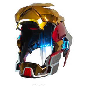 หมวกเหล็กไอรอนแมน MK17 รุ่นภาษาจีนและภาษาอังกฤษ ของสะสมส่วนตัว คอสเพลย์ ของประกอบฉากภาพยนตร์ สำหรับผู้ใหญ่ งานอีเว้นท์ มีสินค้าในสต็อก - Product Image 5