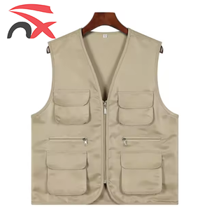 سترة أمان عاكسة عالية الجودة مخصصة لحماية البيئة تعمل بسحاب - Product Image 2