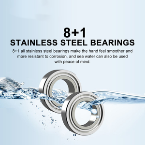 HYD SMAP X 8 + 1BB 6,4: 1 Relación <span class=keywords><strong>de</strong></span> engranajes Max Drag 5kg Carrete <span class=keywords><strong>de</strong></span> <span class=keywords><strong>pesca</strong></span> Baitcasting para la <span class=keywords><strong>venta</strong></span> - Product Image 3