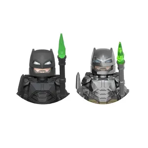 WM2388 yeniden yarasa Bruce Wayne adam süper kahramanlar karanlık şövalye Caped tuğla Mini oyuncak inşaat blokları çocuklar için hediye WM2388-A