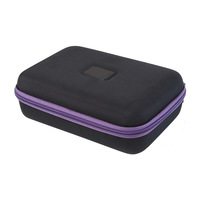 Ensemble de jetons de poker de casino personnalisés de 500 pièces, boîte de rangement à fermeture éclair en EVA imperméable, durable, recyclable, légère, couleur et taille personnalisées