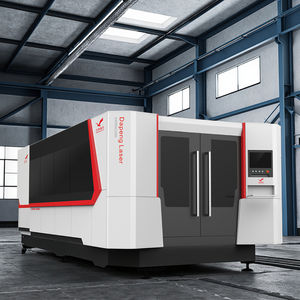 Raycus/Max/Ipg tùy chọn độ chính xác tấm kim loại sợi <span class=keywords><strong>Laser</strong></span> máy cắt với đầy đủ Bìa trao đổi bảng - Product Image 4