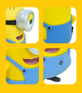 Jouets de la série Little Yellow Man, poupée mignonne lavée à la main, peluche courte, 31 cm-50 cm, boîte cadeau, cadeau d'anniversaire, faible MOQ, ornements - Product Image 5