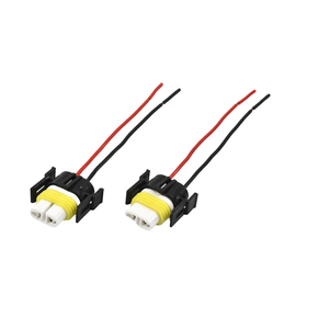 Faros automotrices de alta calidad <span class=keywords><strong>H4</strong></span> 12V bombilla enchufe cable conector automotriz - Product Image 5