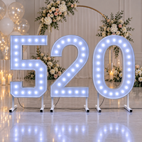 Lettres lumineuses LED personnalisées en métal de 1,2 m en forme d'anneau « Marry Me » pour proposition de mariage, décoration de fête extérieure, panneau de toile de fond