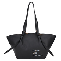 Sac fourre-tout vintage pour femme en cuir véritable de haute qualité avec logo personnalisé, grande capacité, printemps, hiver, été, shopping, polyester, fermoir
