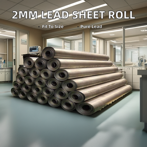 Hastane TLT Odası için X-Ray Radyasyon Korumalı Kurşun Levha 2mm Pb Eşdeğeri %99,99 Saf - Product Image 3