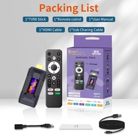 2026 TV98 IPTV STB 8K UHD dispositif de streaming Internet OTT Dongle fort WiFi 6 4GB RAM USB Premium Smart Android 13 Fire TV Stick