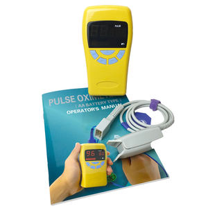 Oxymètre de pouls néonatal portable Vivatest jaune, dispositif médical de mesure de la saturation en <span class=keywords><strong>oxygène</strong></span> du <span class=keywords><strong>sang</strong></span> avec batterie électrique amovible - Product Image 5