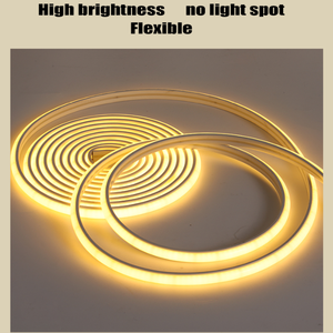 220V Dimmable COB LED Strip Light Self‑adhesive <b>Plug</b>‑in With On‑Off Switch For Bedroom Wall Headboard Background Ambient Decor - Product Image 3