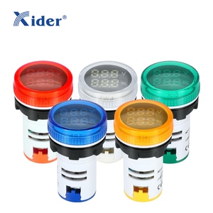 Thông tư 22 Mét <span class=keywords><strong>LED</strong></span> hiển thị kỹ thuật số Bảng điều chỉnh hiện tại và điện áp <span class=keywords><strong>Meter</strong></span> chỉ số ánh sáng AD22-22VHzM - Product Image 1