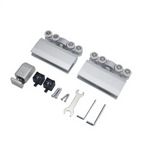 Sistema de Puerta Corredera de Vidrio ISURE MARINE, Herrajes para Puerta Corredera de <span class=keywords><strong>Cierre</strong></span> Suave para Baño, Sistema de Rodillos Deslizantes, Accesorios - Product Image 4