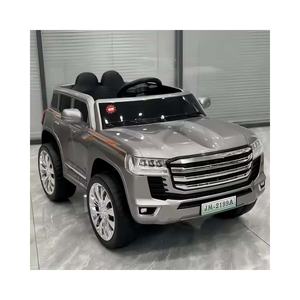 Детский полноприводный электромобиль на радиоуправлении с подсветкой, двухмоторный, для катания взрослых - Product Image 1