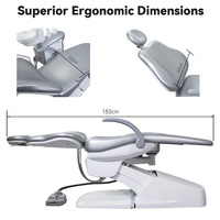 Fauteuil dentaire chirurgical électrique, unité de fauteuil dentaire opératoire avec plateau à instruments de précision pour la chirurgie buccale