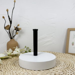 Tubo de ensayo de plástico negro para envasado de alimentos con tapa pop - Product Image 3