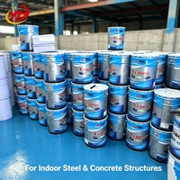 Revêtement époxy de finition Yongxing OEM pour structures en acier, pipelines, navires, résistant à l'abrasion, bicomposant, anti-corrosion