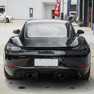 Luces Traseras de Parachoques con Fondo Negro para Cayman Boxster, Modificación y Mejora de Automóviles 718, Luces de Freno y Señales de Giro - Product Image 5