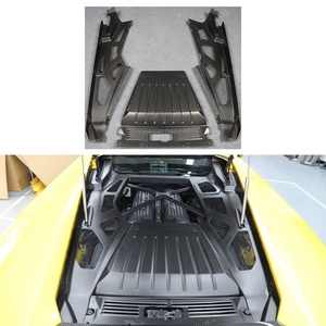 Panel Decorativo de Fibra de Carbono para el Compartimento del Motor Trasero, Nuevo, para Huracán LP580/610, 2017-2019 - Product Image 1