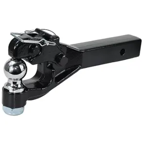 16000lbs remolque pintle gancho enganche receptor combinación 2-5/16 "bola negro pintle enganche montaje todoterreno remolque pintle enganches