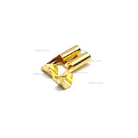Connecteur femelle de support de lampe de borne de câblage de batterie de voiture automobile en laiton à sertir DJD031-2