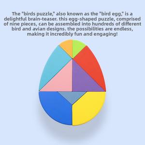 <span class=keywords><strong>Tangram</strong></span> <span class=keywords><strong>de</strong></span> Madera para Niños, Cuatro Estilos, Caja <span class=keywords><strong>de</strong></span> Metal, Juguete <span class=keywords><strong>de</strong></span> Rompecabezas Creativo e Inteligente Multifuncional - Product Image 4
