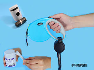 하이 퀄리티 쉬운 휴대용 휴지통 애완 동물 개 똥 가방 디스펜서 걷기 하이킹 개 똥 가방 - Product Image 4