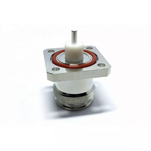 Conector Coaxial Mini Din 4.3/10 Hembra con Brida para Montaje en Panel - Product Image 2