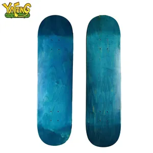 Yafeng Skateboard Profesional 7 ply gỗ Đông Bắc Maple bán buôn đôi tên lửa tùy chỉnh giày cho người lớn trống Skateboard boong