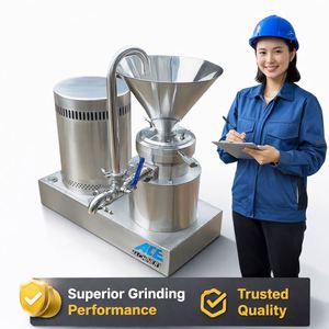 Industrial Stainless Steel Sauce Grinding Colloid Mill for <b>Peanut</b> Butter Sesame Paste Chili Sauce - Product Image 4