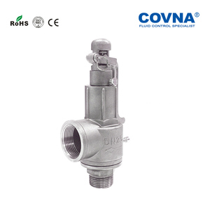 Vanne de sécurité Covna en acier inoxydable 1 pouce avec filetage BSP et poignée, 220 V CA, pour GPL - Offre spéciale - Product Image 3