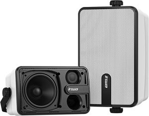 Altavoz Inwa Actualizado V2.0 para Cine en Casa, Montaje en Pared Exterior, IPX5 Impermeable, AirPlay, Micrófono Integrado, Plástico, 10-30W, Bajos Potentes - Product Image 1