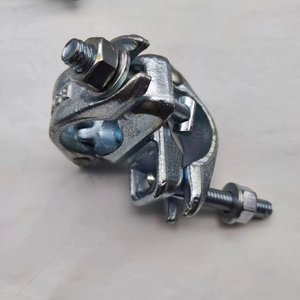 Collier de serrage fixe en acier galvanisé (modèle 48,6*48,6) pour échelles, échafaudages, pièces de serrage de joint sécurisé, échafaudage - Product Image 2