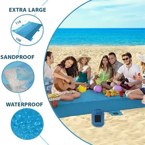 Portable Outdoor Hiking Mat Quilted Picnic Mat Down Travel Rug Grass Camping Blankets Hot Sale Hiking Duck Down Lightweight Mat