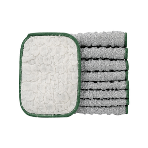 Chiffons de nettoyage de cuisine double face en viscose et PET texturés à bulles, réutilisables, non abrasifs, pour ustensiles de cuisine, éviers et cuisinières - Product Image 1