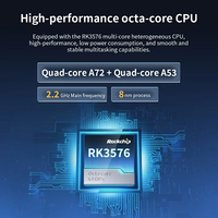 Carte de développement Liontron Rockchip RK3576 Arm 8 Go 128 Go Mini PC Haute Performance IA WiFi SBC pour Terminal POS Intelligent IoT