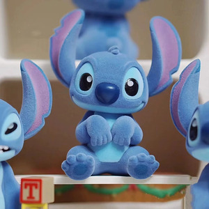 100% auténticos 52 juguetes dibujos animados Anime Stitch Mystery Box Strange Cute Stitch Series 8 unids/caja regalo sorpresa decoración caja ciega - Product Image 6