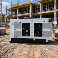 Groupe électrogène diesel portable Binshi 1500/1800 tr/min 50/60 Hz 240-480 V, groupe électrogène diesel silencieux de secours pour usage industriel