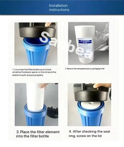 Cartouches filtrantes à eau en PP soufflé par fusion Jumbo 1 et 5 microns neuves pour la purification des restaurants dans les usines de fabrication d'hôtels - Product Image 5