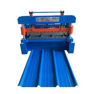 Mesin Pembentuk Roll Lembaran Atap Logam Tr4 /Tr5 untuk Pasar Peru /Mesin Pembentuk Profil Atap Logam - Product Image 1