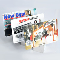 Individuelle PVC-Mitgliedskarte CR80 Plastik-Treuekarte mit Eigenem Logo Vollfarbdruck für Einzelhandel, Clubs und Fitness-Studios