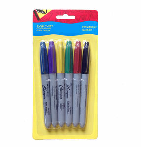 Marqueur permanent à pointe ronde, marqueur économique pour la promotion - Product Image 3