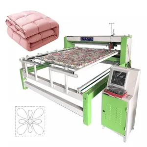 Commercial seat cushion quilting machine computer control single needle controlling quilt sewing machine